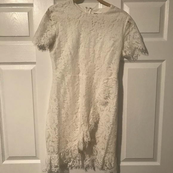 Vici Dresses & Skirts - Vici Collection White Lace Mini Dress